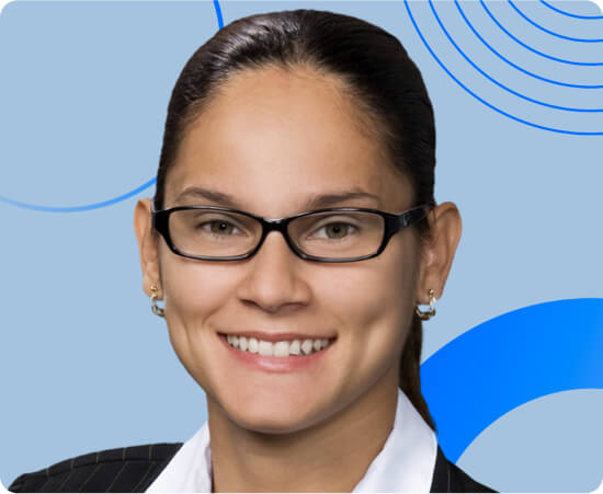 Foto destacada de la empleada Myrna Muñoz.